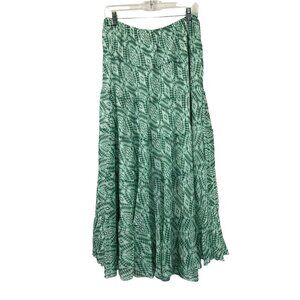 Ruby Rd. Women's Mint Green & White Long Skirt